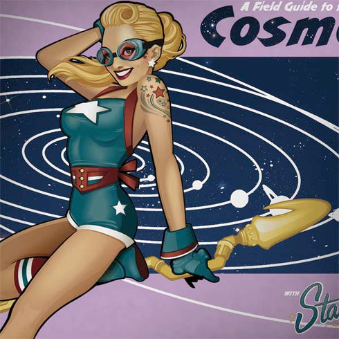 DC Comics Bombshells Stargirl- Field Guide to Cosmos Surface Book 2 13.5in Skin